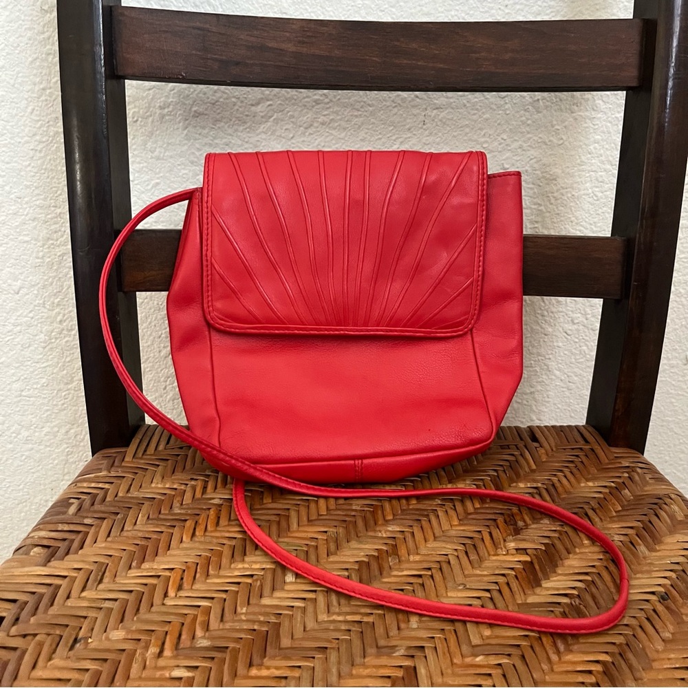Vintage Foley’s Made in Italy red purse